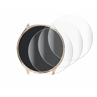 Afbeelding van Savvies Screenprotector voor Sanorum Smartwatch 1.39&quot; Dames Folie Beschermfolie transparant volledig dekking (4 Stuks)