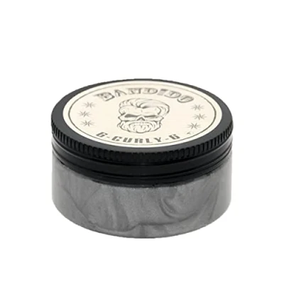 Afbeelding van Bandido Hair styling gel Men 150 ml 06 Curly Krullen haargel mannen niet plakken natte haarlook Shiny Effect Kinderen heren, zilver parelmoer