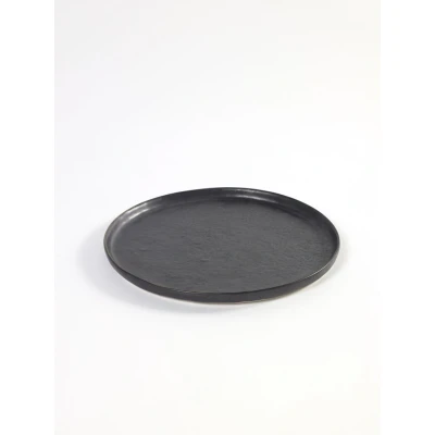 Afbeelding van Serax Pure by Pascale Naessens Bord S D2,5x1,3 cm Zwart