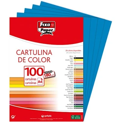 Afbeelding van Fixo Paper 11110430 Doos A4, indigoblauw, 180 g, 100 stuks