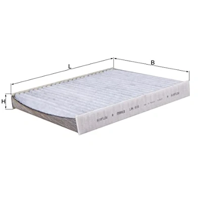 Afbeelding van Cabineluchtfilter KNECHT LAK 816