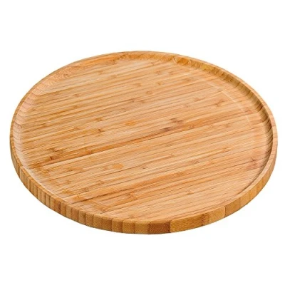 Afbeelding van Kesper 58463 pizzaplaat 32 cm van FSC gecertificeerd bamboe, houten bord, pizzaonderlegger, pizza servies