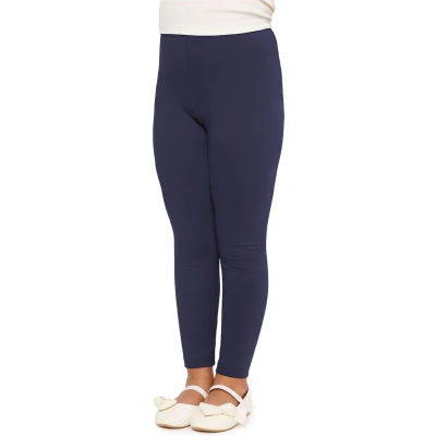 Afbeelding van Merry Style MS MS10 225 LE new Meisjes Leggings Sport Vrijetijdsbroek Lang Katoen Sportbroek Marineblauw 122
