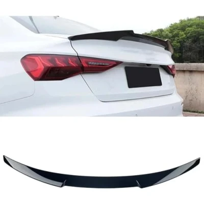 Afbeelding van Auto Achterspoiler Voor Audi 8Y A3 S3 RS3 2020 2023, Achterbumperspoiler Kofferbakspoiler Vleugel Lip Staart Modificatie Accessoires