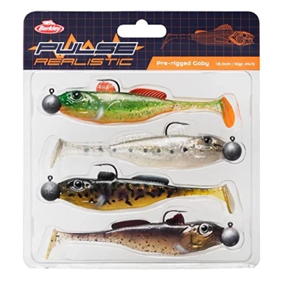 Afbeelding van Berkley Pulse Realistic Goby 7cm 4 Stuks Shad Assorti