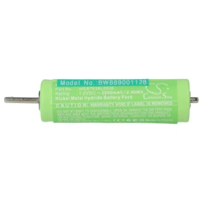 Afbeelding van vhbw Accu compatibel met Panasonic ER 5209, CA35, CA70, GB60, GB70, ER2211, ER221E2 scheerapparaat (2000mAh, 1,2V, NiMH)