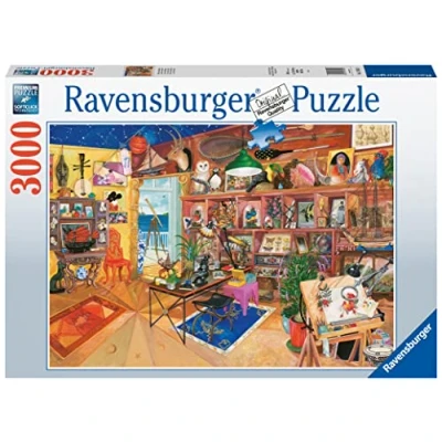Afbeelding van Ravensburger puzzel voor Volwassenen 3000 stukjes De nieuwsgierige collectie en kinderen vanaf 14 jaar Premium kwaliteit gemaakt in Europa Kunst 17465
