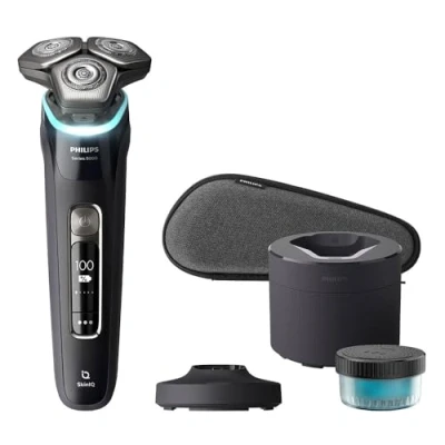 Afbeelding van Philips Shaver Series 9000 S9976/55 Scheerapparaat Voor mannen Met Quick Clean Pod Donkergrijs