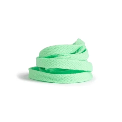 Afbeelding van GBG Sneaker Veters 120CM Mint Groen Green Spring Licht Schoenveters Laces Platte Veter