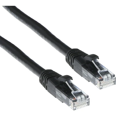 Afbeelding van ACT IS8915 U/UTP CAT6 Patchkabel Snagless Zwart 15 meter