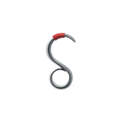 Afbeelding van Alessi GCH04 sleutelhanger No touch van verchroomd Zamak, 3,5 x 2 h 7,5 cm, rood, 3.5 7.5 Klassiek