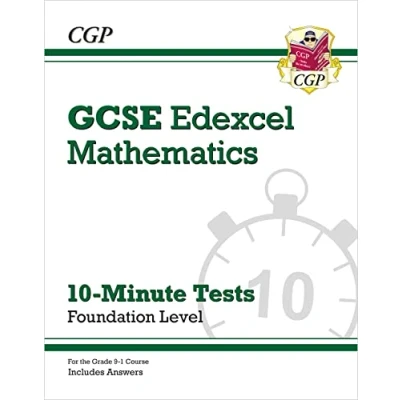 Afbeelding van GCSE Maths Edexcel 10 Minute Tests Foundation (includes Answers)