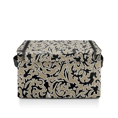Afbeelding van Reisenthel Storagebox M Opbergbox 28L Baroque Marble Zwart