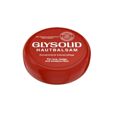 Afbeelding van Glysolid Huidbalsem (100 ml) geconcentreerde intensieve verzorging voor ruwe, gebarsten en droge huid met glycerine, beschermt behoudt de natuurlijke huidvochtigheid, vrij van kleurstoffen
