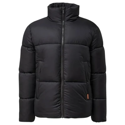 Afbeelding van QS Winterjas, Heren, Maat: Medium, Schwarz