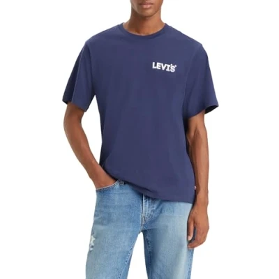 Afbeelding van Levi&#039;s Tshirt print, Heren, Maat: Medium, Original white