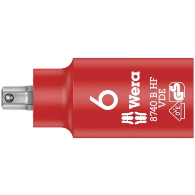 Afbeelding van Wera 05004902001 Binnenzeskant Zyklop Dopsleutel 3/8&quot; 8740 B VDE HF