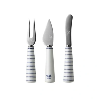 Afbeelding van Laura Ashley Giftset Blueprint Collectables kaasmesjes (set van 3)