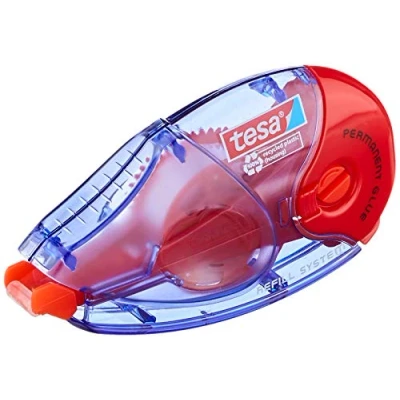 Afbeelding van Tesa 59606 0000 02 EcoLogo Refill lijmroller PERMANENT GLUE, set van 2