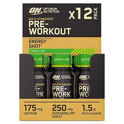 Afbeelding van Gold Standard Pre Workout Shot (12x60ml) Lemon Lime