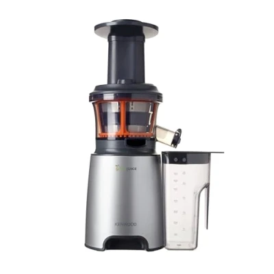 Afbeelding van Kenwood JMP601SI PureJuice Koude sapcentrifuge, Slow Juicer met sorbetaccessoires, 150 W, 1,3 liter, kunststof, zilverkleurig