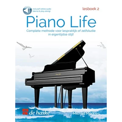 Afbeelding van De Haske Piano Life Lesboek 2 complete methode