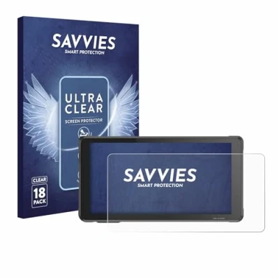 Afbeelding van Savvies Screenprotector voor Interphone RideSync Folie Beschermfolie transparant (18 Stuks)