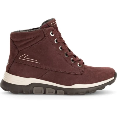 Afbeelding van Gabor Rollingsoft Snowboots, Dames, Maat: 40, Vino Leer en textiel