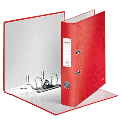 Afbeelding van Leitz Ordner Wow rood, rug van 5 cm 10 stuks