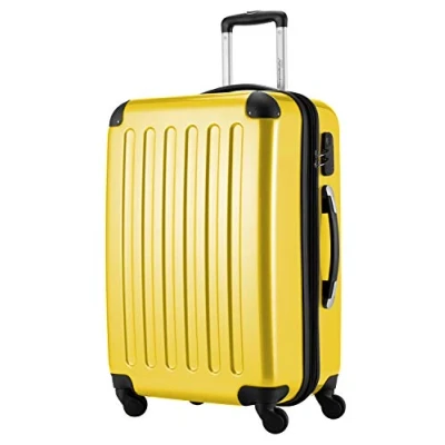 Afbeelding van Hauptstadtkoffer Alex harde schalen voor handbagage, geel, 65 cm, koffer