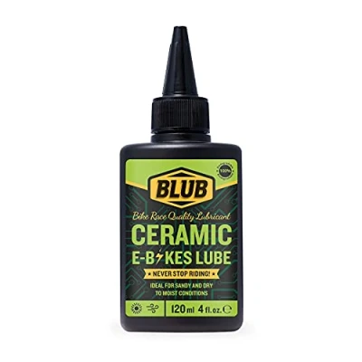 Afbeelding van BLUB Ceramic Lube e bike, 120 ml, kettingvet voor bike en elektrische componenten, fietsset, set, fietsketting