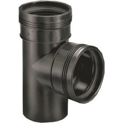 Afbeelding van PP T Stuk 32X32mm 2x manchet / spie 90 wit