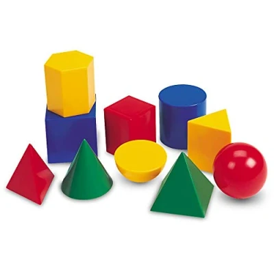 Afbeelding van Learning Resources Groot Geometrisch vormen 10 Stuks Set
