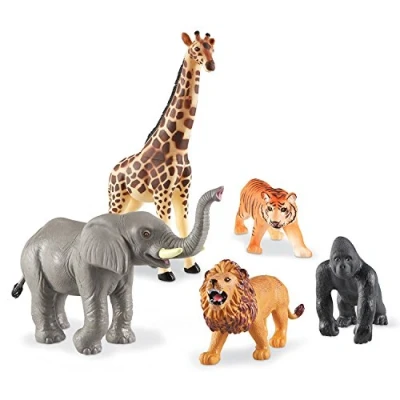 Afbeelding van Learning Resources Jumbo jungle Dieren 5 Stuks Set
