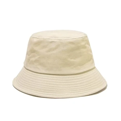 Afbeelding van LOUD AND CLEAR® Hoed Vissershoedje Bucket Hat Heren Dames Beige Zonnehoed