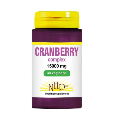 Afbeelding van Nhp Cranberry Complex 15000mg 30vc