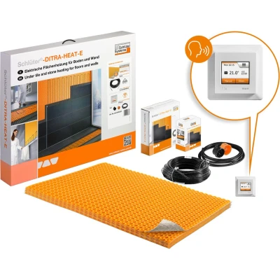 Afbeelding van Schlüter Ditra Heat E Duo verwarmingsset RT6 S8 675 Watt 7 m²