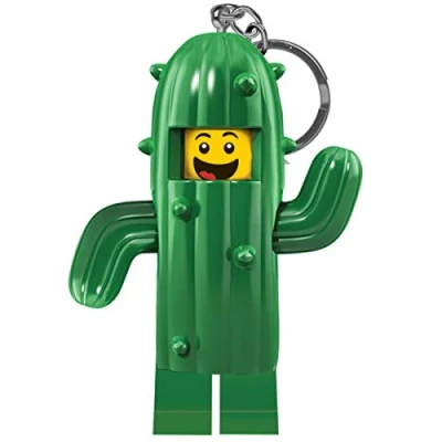 Afbeelding van LEGO Iconic Sleutelhanger LED Lampje Cactus Boy