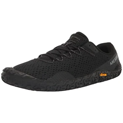 Afbeelding van Merrell Vapor Glove 6 Loopschoen neutraal, Heren, Maat: 49, Black Kunststof/ textiel