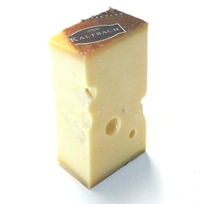 Afbeelding van Zwitserse kaas gerijpt KALTBACH Emmentaler AOP 400g origineel