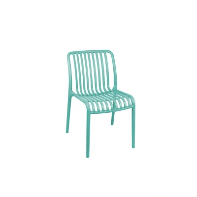Afbeelding van Leitmotiv Eetkamerstoel Glee Turquoise blue