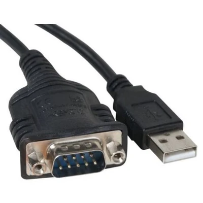 Afbeelding van CUC Exertis Connect 040341 seriële kabel Zwart 1 m USB Type A DB 9