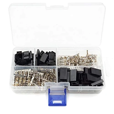 Afbeelding van 30 Sets Servo Plug Male Female Connector Crimp Pin Kit compatibel Futaba voor Hitec Spektrum RC