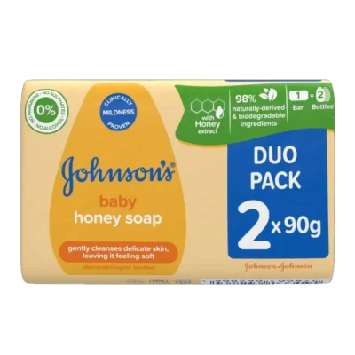 Afbeelding van Johnson&#039;s Baby Honey Soap 2 x 90 g
