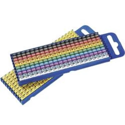 Afbeelding van HellermannTyton WIC2 0 9 PA CC T1 Markeerclip Opdruk Buitendiameter 2.8 tot 3.80 mm 561 02100