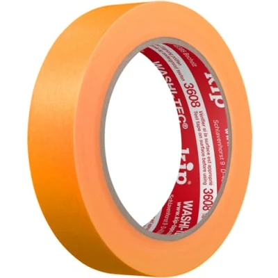 Afbeelding van kip 3608 washi tec standard oranje 24mm x 50m
