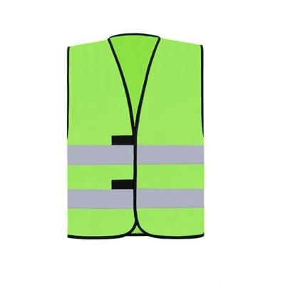 Afbeelding van KORNTEX veiligheidsvest met klittenbandsluiting Dortmund pechvest EN 17353 gecertificeerd, 360 reflecterende strepen, L, limoengroen, sterk reflecterend voor de beste