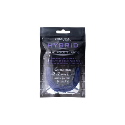 Afbeelding van Drennan Hybrid Solid Pole Elastic (6m) Maat : 2.2mm Purple