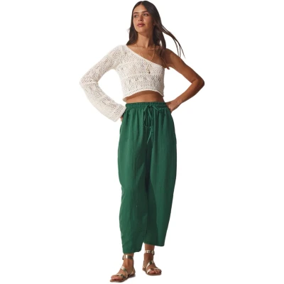 Afbeelding van Happiness Istanbul DZ00081 Volwassenen Vrouwen single Donkergroen 38