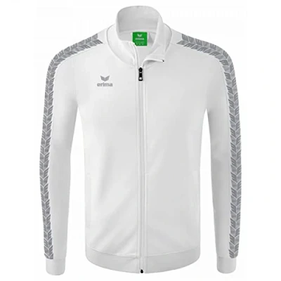 Afbeelding van Essential Team Tracktop jack wit/monument grey / M